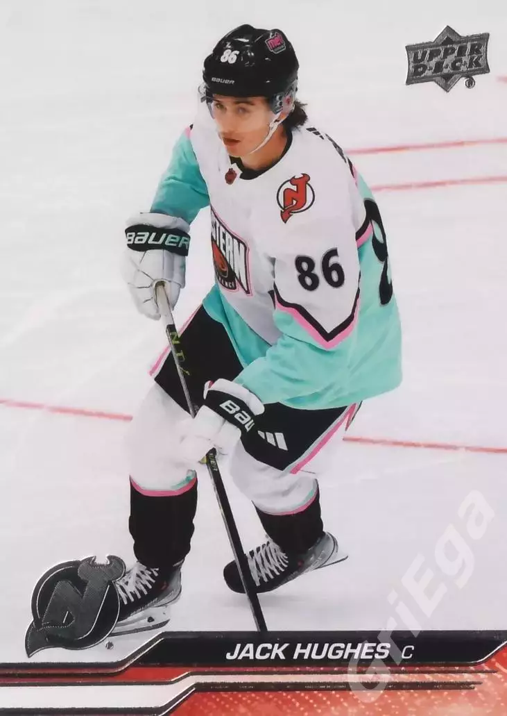2023-24 Upper Deck Hockey #680 Jack Hughes (New Jersey Devils)