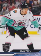 2023-24 Upper Deck Hockey #685 Adam Fox (New York Rangers)
