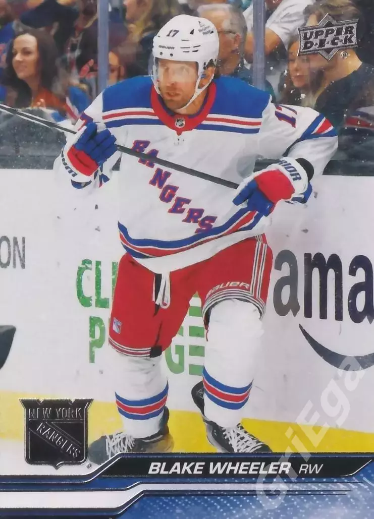 2023-24 Upper Deck Hockey #589 Blake Wheeler (New York Rangers)
