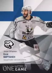 2021-22 SeReal Карточки КХЛ Ессе Виртанен (Трактор Челябинск)