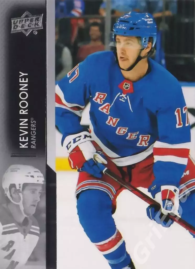 2021-22 Upper Deck Hockey #370 Kevin Rooney (New York Rangers)