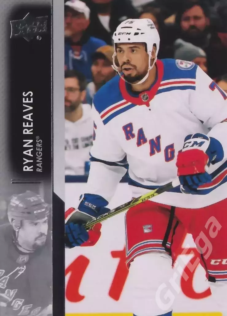 2021-22 Upper Deck Hockey #605 Ryan Reaves (New York Rangers)