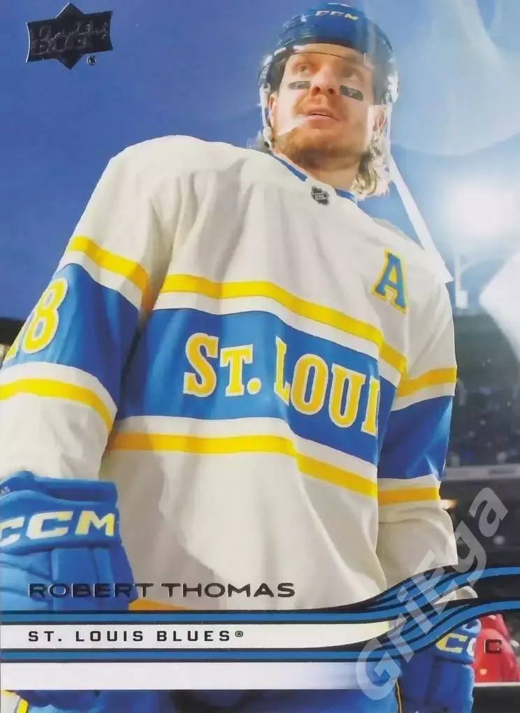 2025-26 Upper Deck Hockey #148 Robert Thomas (St. Louis Blues)