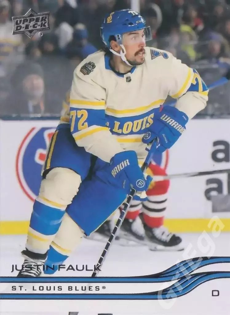 2025-26 Upper Deck Hockey #149 Justin Faulk (St. Louis Blues)