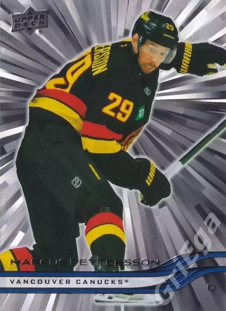 Marcus Pettersson Карточка 2025-26 Upper Deck Hockey #428 (Vancouver Canucks)