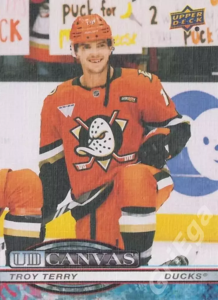 Карточка Troy Terry 2025-26 Upper Deck Hockey (Anaheim Ducks)