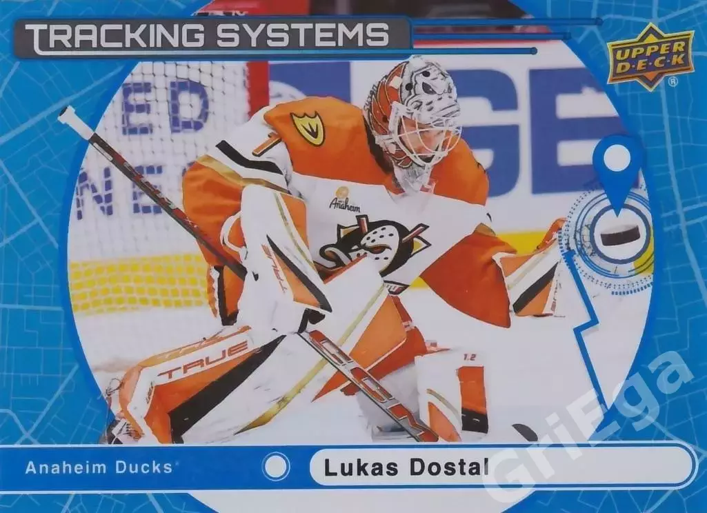 Карточка Lukas Dostal 2025-26 Upper Deck Hockey (Anaheim Ducks)