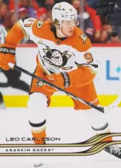 2025-26 Upper Deck Hockey #2 Leo Carlsson (Anaheim Ducks)