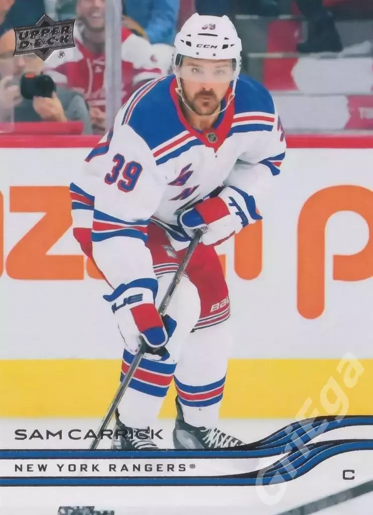 2025-26 Upper Deck Hockey #113 Sam Carrick (New York Rangers)