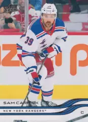 2025-26 Upper Deck Hockey #113 Sam Carrick (New York Rangers)