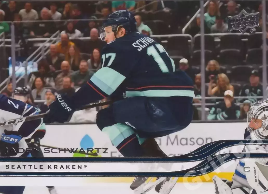 2025-26 Upper Deck Hockey #399 Jaden Schwartz (Seattle Kraken)