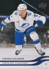 2025-26 Upper Deck Hockey #408 Yanni Gourde (Tampa Bay Lightning)