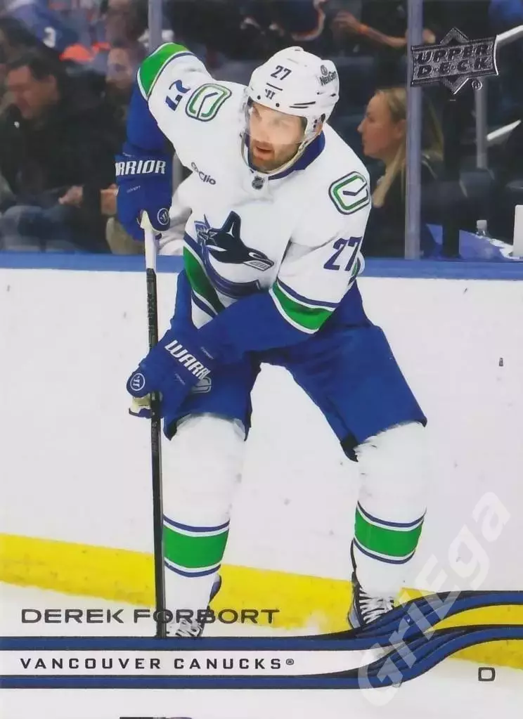 2025-26 Upper Deck Hockey #427 Derek Forbort (Vancouver Canucks)