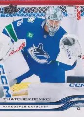 2025-26 Upper Deck Hockey #430 Thatcher Demko (Vancouver Canucks)