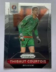Футбол. Карточка Thibaut Courtois PANINI Чемпионат Европы 2016 Prizm