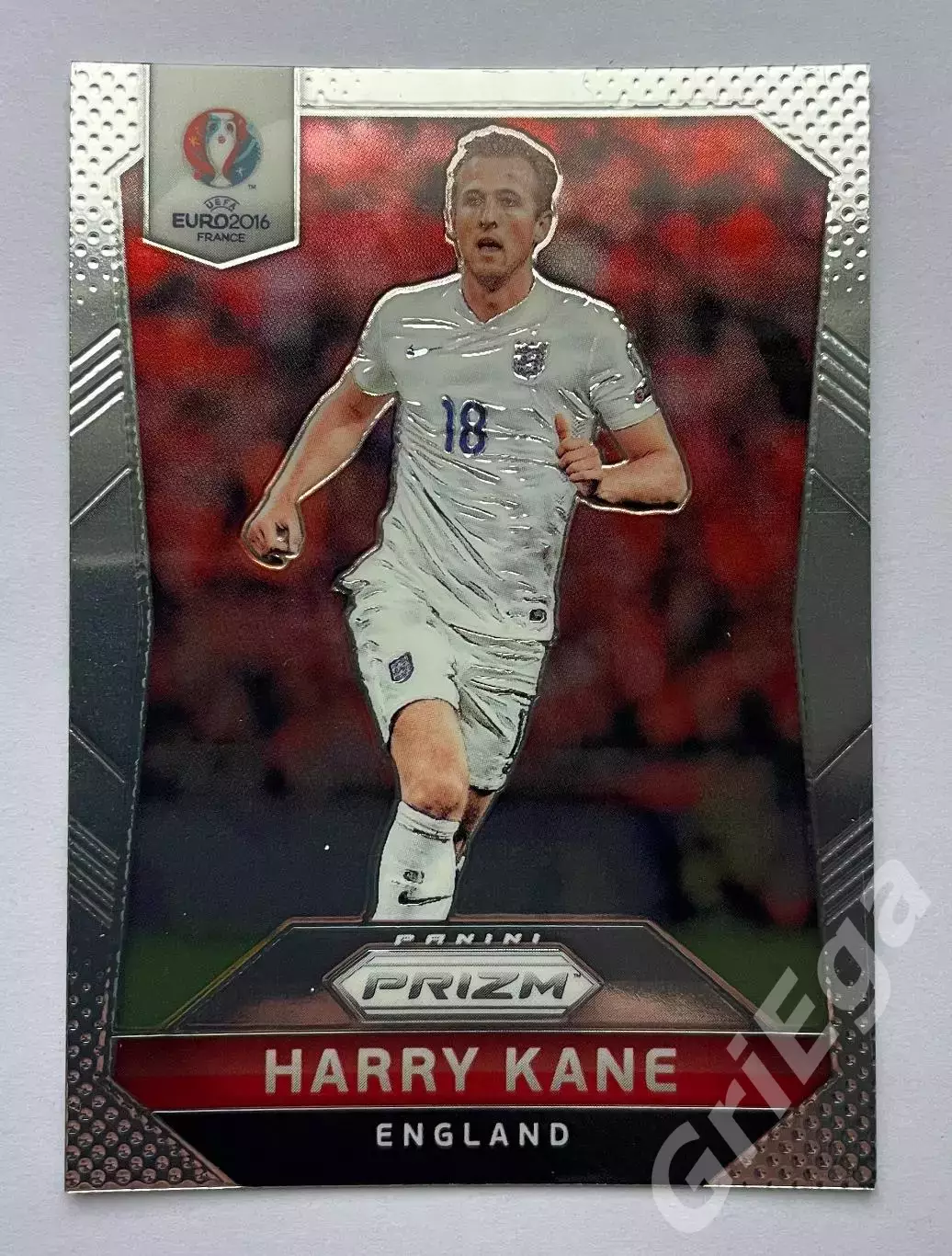 Футбол. Карточка Harry Kane PANINI Чемпионат Европы 2016 Prizm