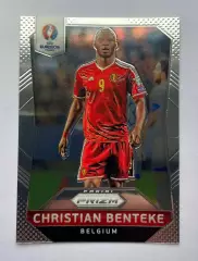 Футбол. Карточка Christian Benteke PANINI Чемпионат Европы 2016 Prizm