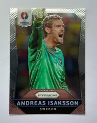 Футбол. Карточка Andreas Isaksson PANINI Чемпионат Европы 2016 Prizm