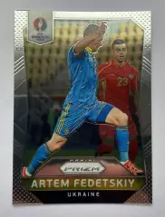 Футбол. Карточка Artem Fedetskiy PANINI Чемпионат Европы 2016 Prizm