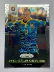 Футбол. Карточка Vyacheslav Shevchuk PANINI Чемпионат Европы 2016 Prizm