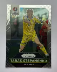 Футбол. Карточка Taras Stepanenko PANINI Чемпионат Европы 2016 Prizm