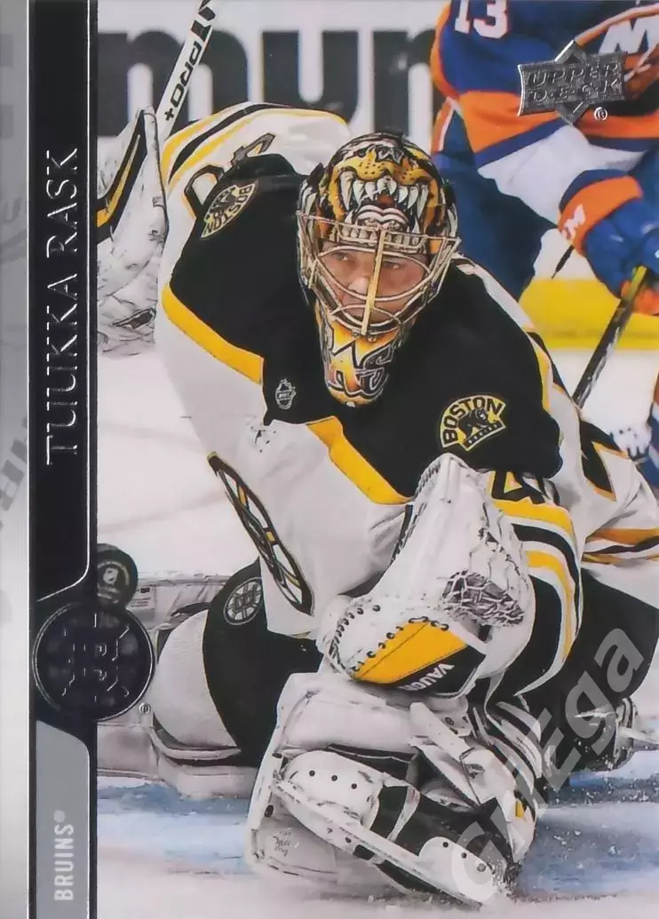 2020-21 Upper Deck Hockey #19 Tuukka Rask/Туукка Раск (Boston Bruins)