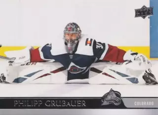 2020-21 Upper Deck #48 Philipp Grubauer/Филипп Грубауэр (Colorado Avalanche)