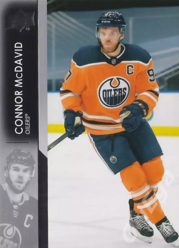 2021-22 Upper Deck #73 Connor McDavid/Коннор Макдэвид (Edmonton Oilers)