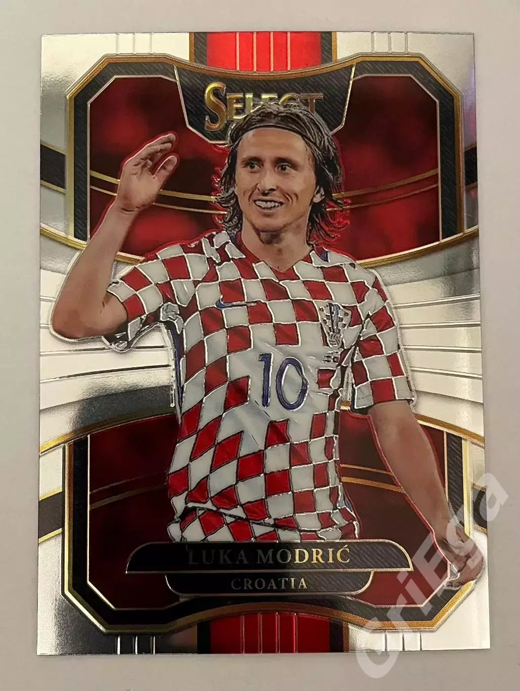 Футбол Карточка Luka Modric/Лука Модрич (Croatia/Хорватия) PANINI 2017-18