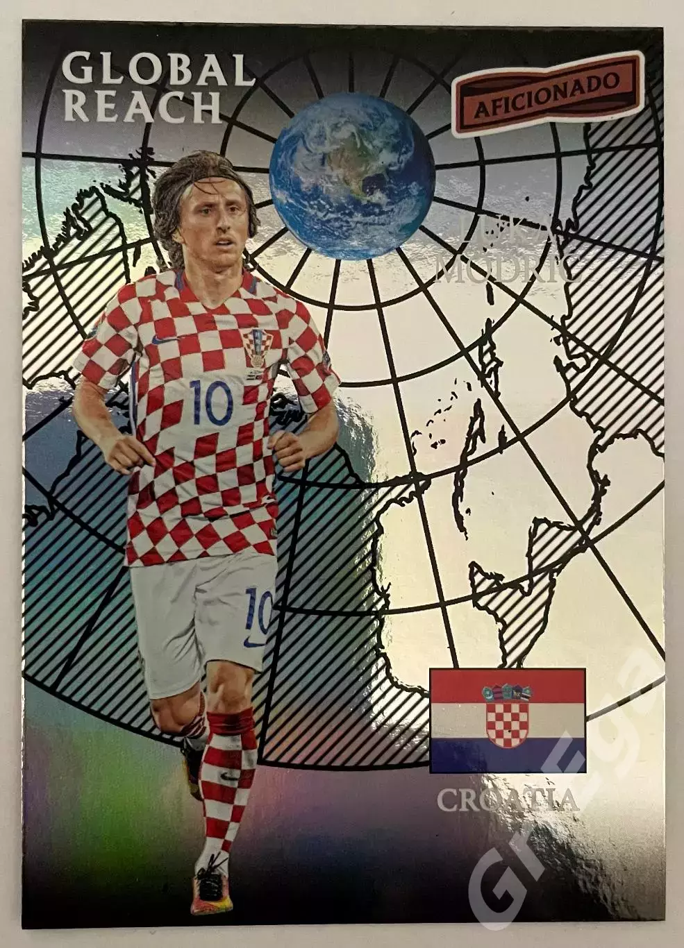 Футбол Карточка Luka Modric/Лука Модрич (Croatia/Хорватия) PANINI 2017