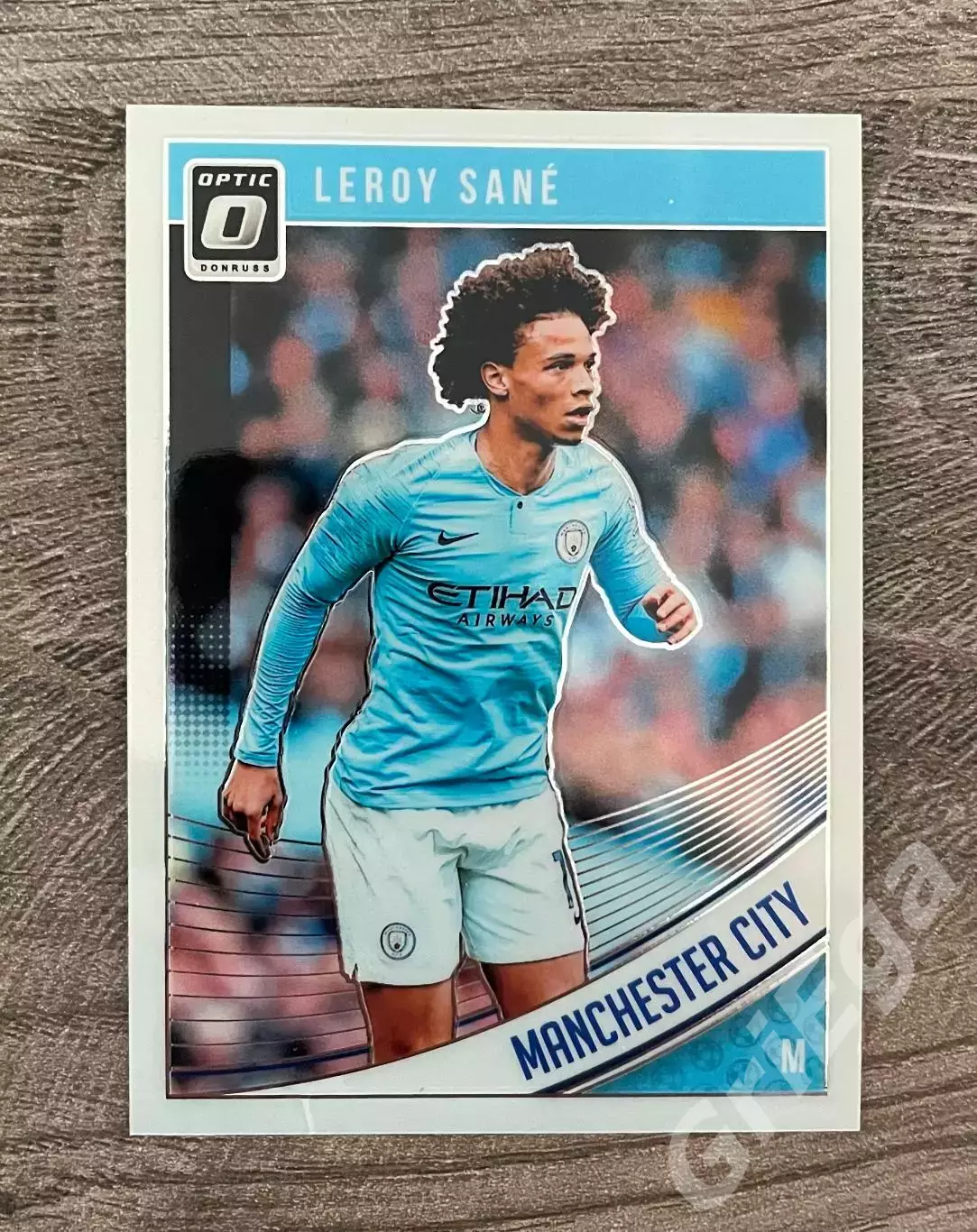 Футбол Карточка Leroy Sane/Лерой Зане (Manchester City/Манчестер Сити)