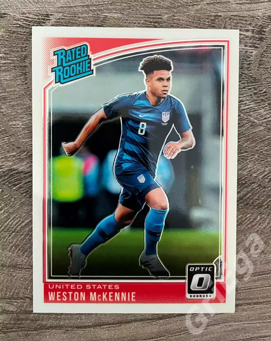 Футбол. Карточка Weston McKennie/Уэстон Маккенни (United States)