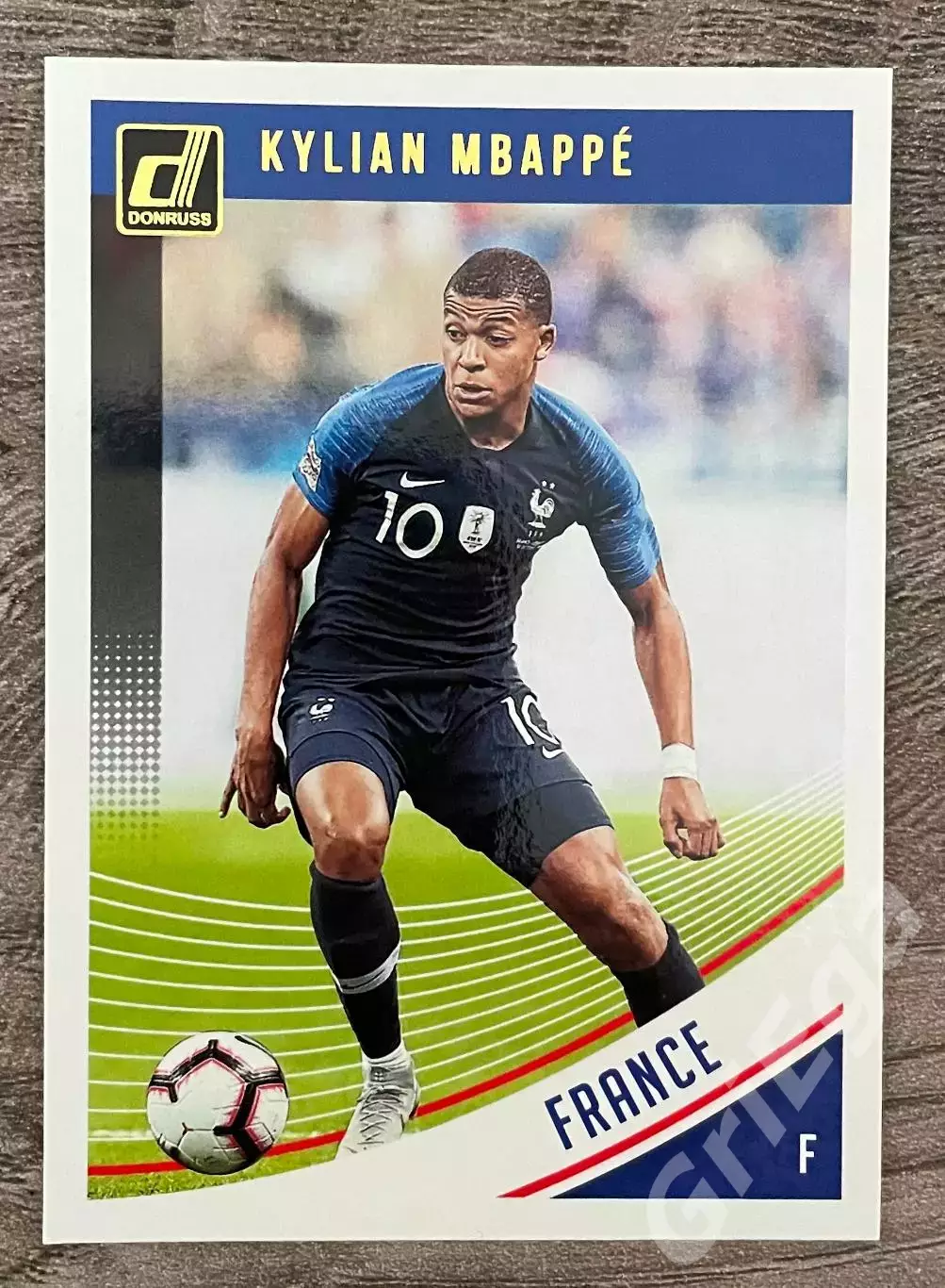 Футбол карточка Kylian Mbappe/Килиан Мбаппе (France/Франция)