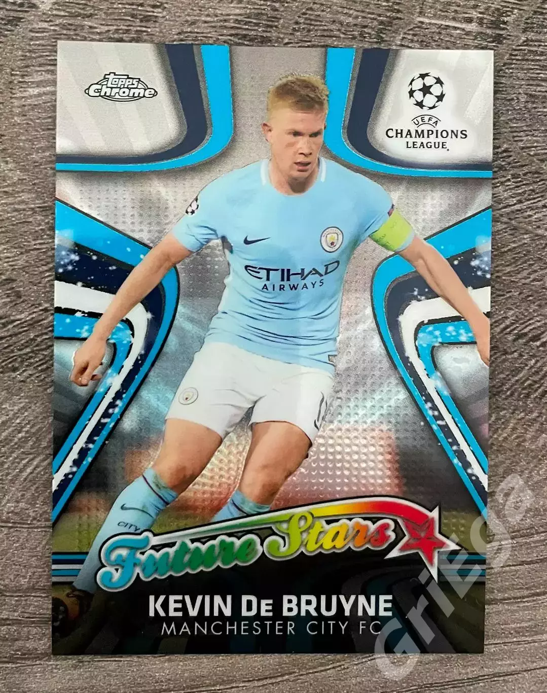 Футбол карточка Кевин Де Брёйне/Kevin De Bruyne (Manchester City/Манчестер Сити)