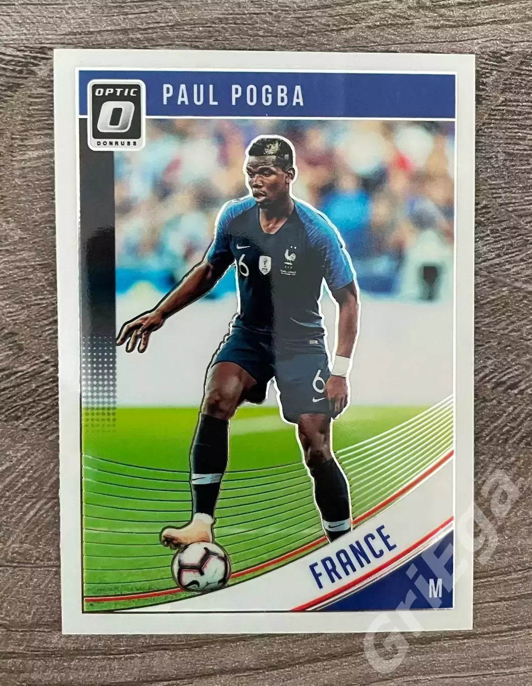 Футбол карточка Paul Pogba/Поль Погба (France/Франция)