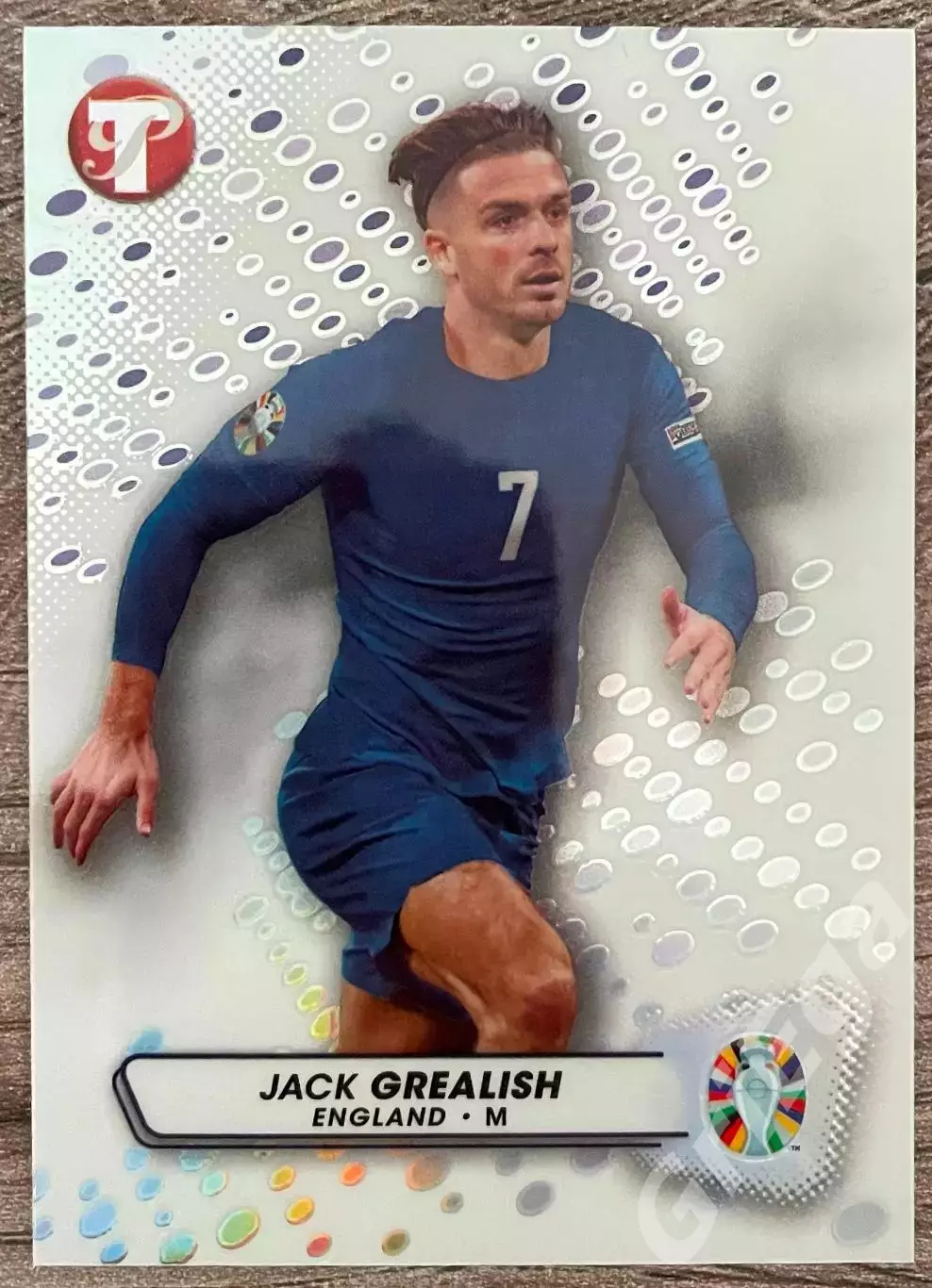 Футбол карточка Jack Grealish/Джек Грилиш (Англия) TOPPS ЧЕ 2024
