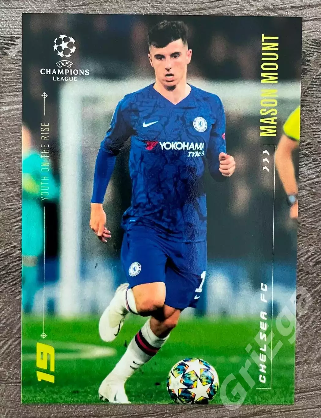 Футбол Карточка Mason Mount/Мейсон Маунт (Chelsea/Челси)