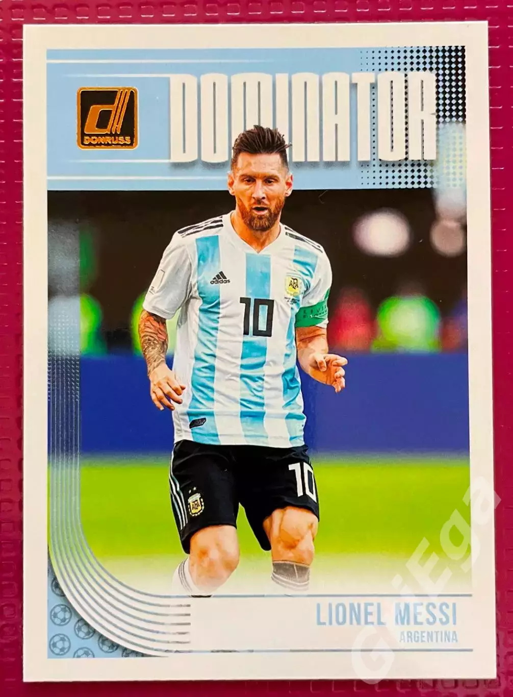 Футбол Карточка Лионель Месси/Lionel Messi (Argentina/Аргентина) Donruss Soccer