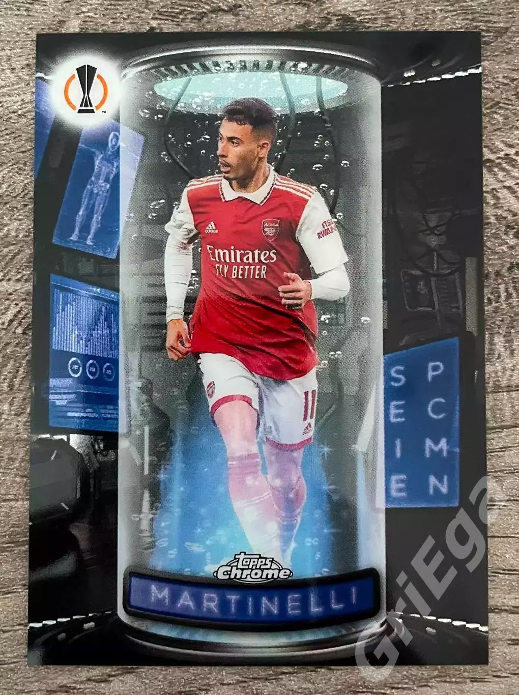 Футбол Карточка Gabriel Martinelli/Габриэл Мартинелли (Arsenal/Арсенал)
