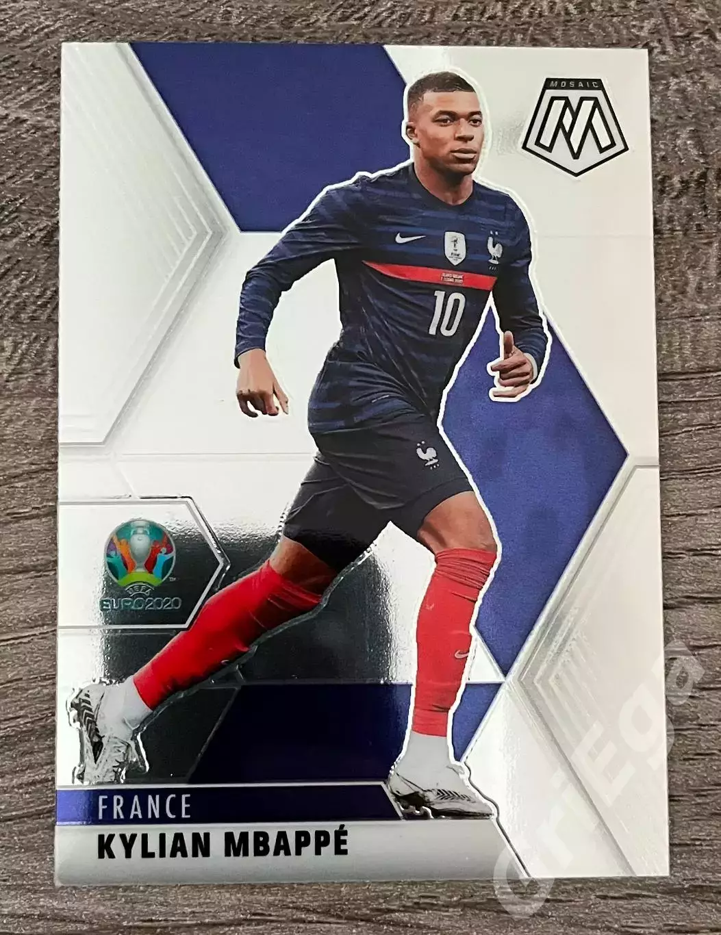 Футбол Карточка Kylian Mbappe/Килиан Мбаппе (France/Франция) Euro 2020