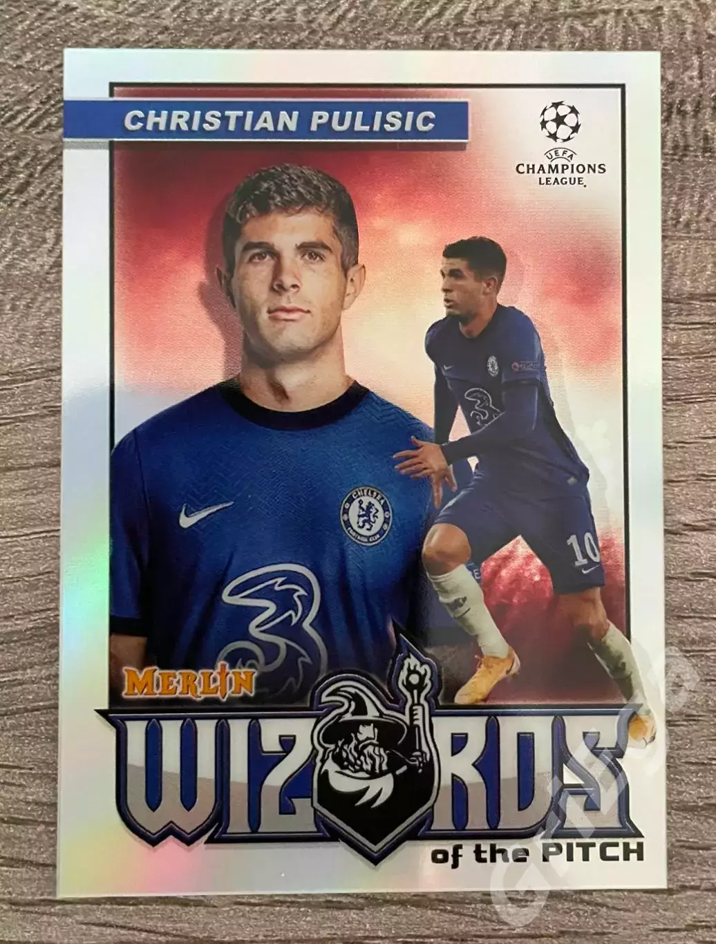 Футбол. Карточка Christian Pulisic/Кристиан Пулишич (Chelsea/Челси)