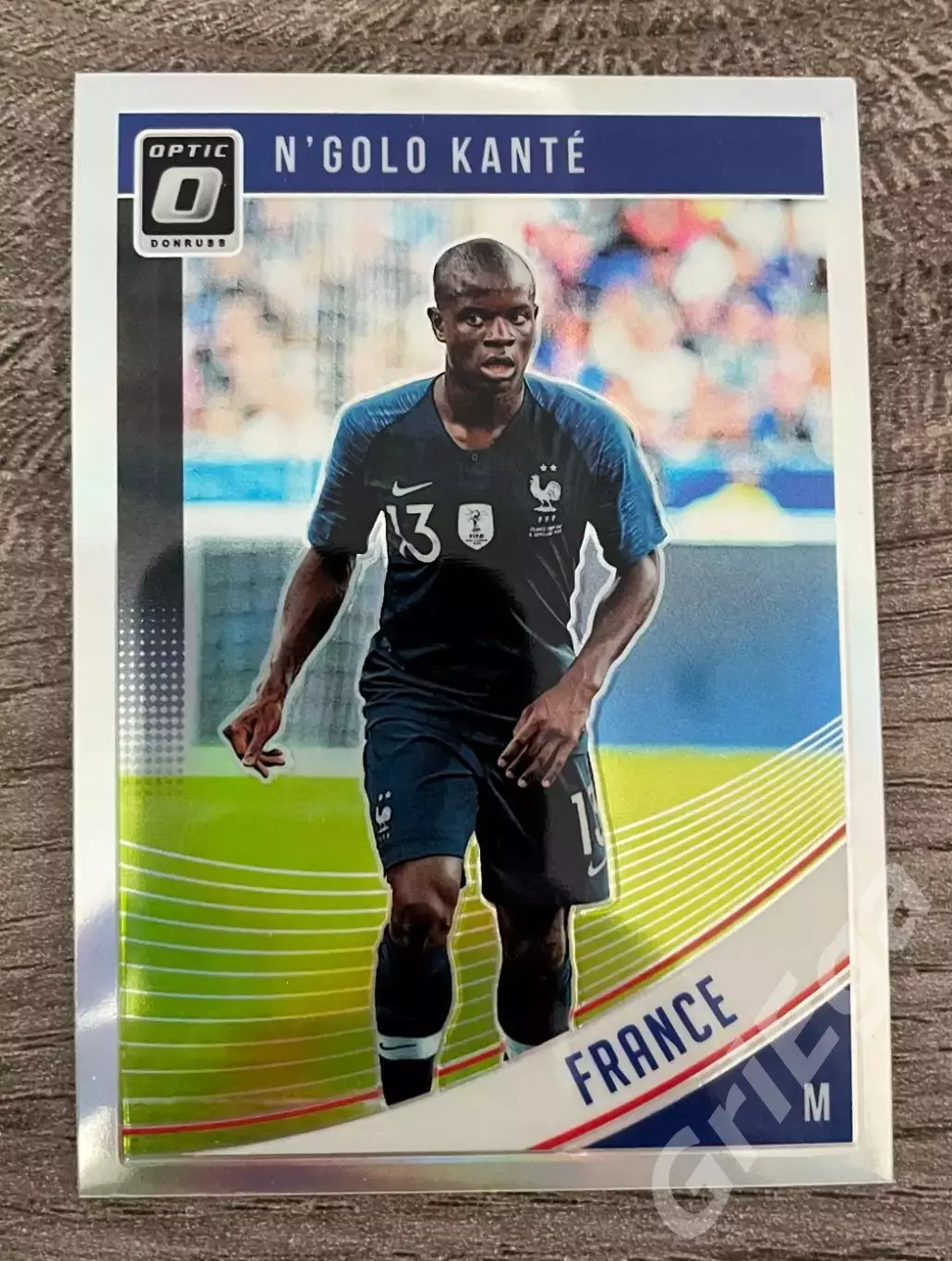 Футбол карточка N'Golo Kante/Н’Голо Канте (France/Франция) PANINI 2018-19