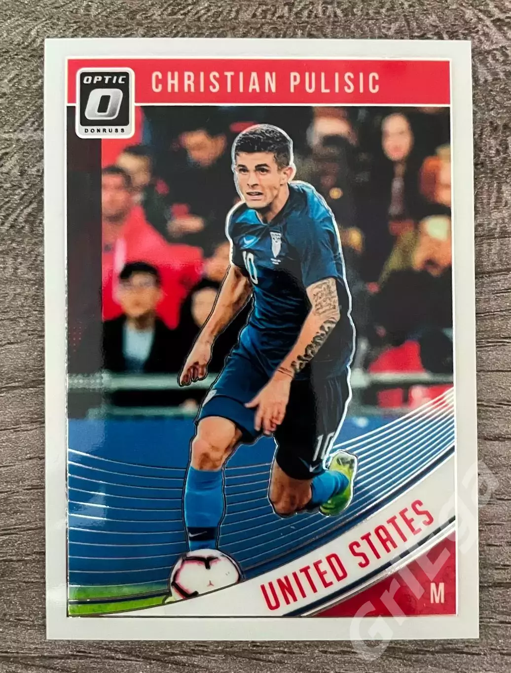 Футбол карточка Christian Pulisic/Кристиан Пулишич (United States) PANINI