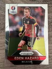 Футбол карточка Eden Hazard / Эден Азар (Бельгия) ЧЕ 2016 Prizm