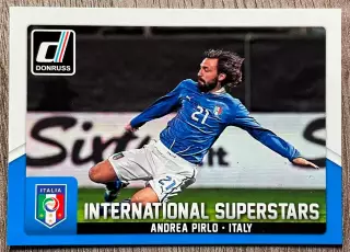 Футбол карточка Andrea Pirlo/Андреа Пирло (Italy/Италия) Donruss Soccer 2015