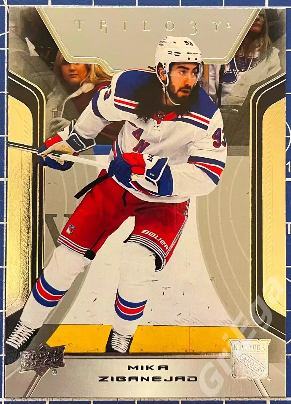 Хоккей карточка Mika Zibanejad/Мика Зибанежад (New York Rangers/Рейнджерс)