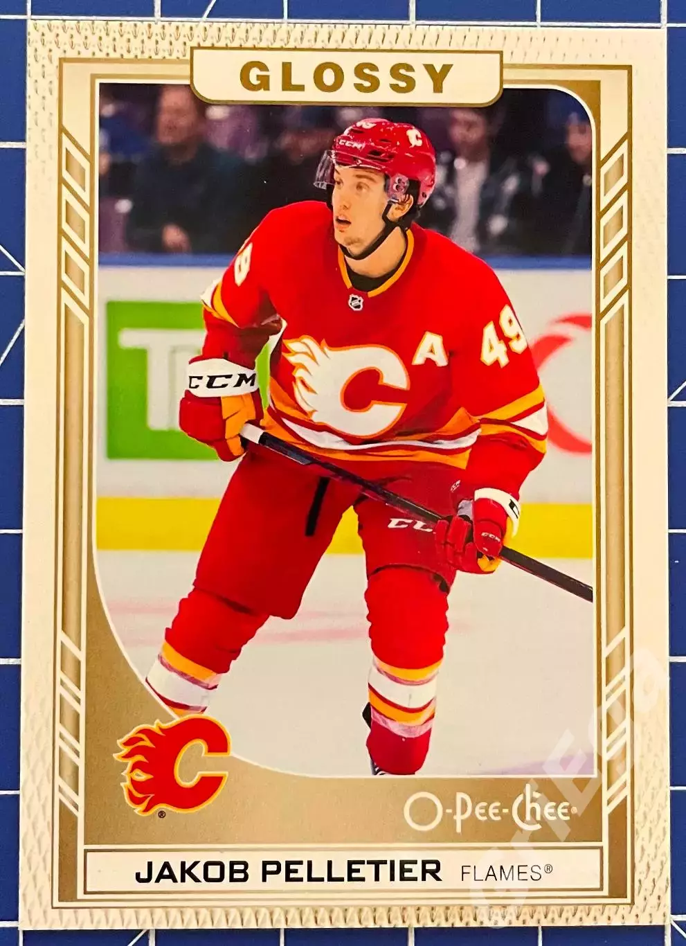 Хоккей карточка Jakob Pelletier/Жакоб Пеллетье (Calgary Flames/Калгари Флэймз)