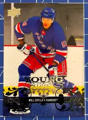 Хоккей. Карточка Will Cuylle/Уил Кулли (New York Rangers/Нью-Йорк Рейнджерс)