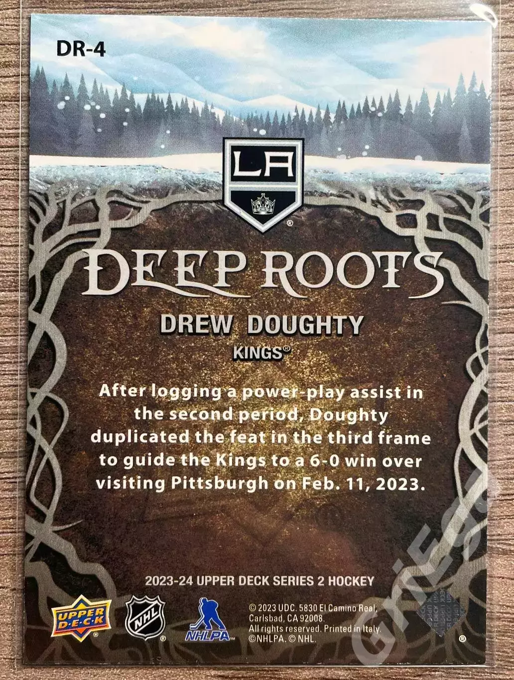 Хоккей карточка Drew Doughty/Дрю Даути (Los Angeles Kings/Лос-Анджелес Кингз) 1