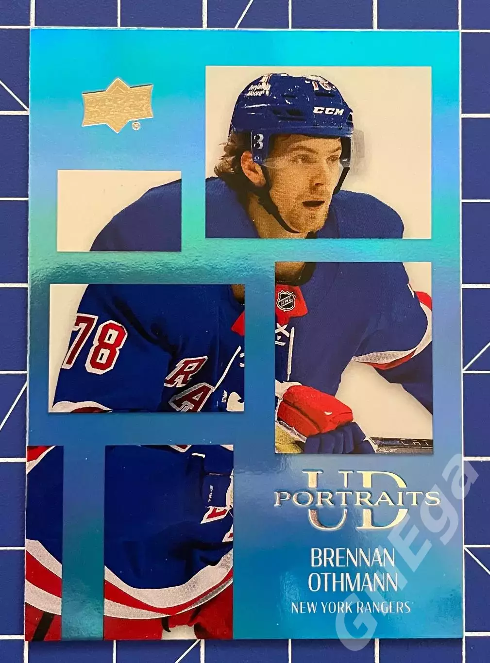 Хоккей карточка Brennan Othmann/Бреннан Отманн (New York Rangers/Рейнджерс)